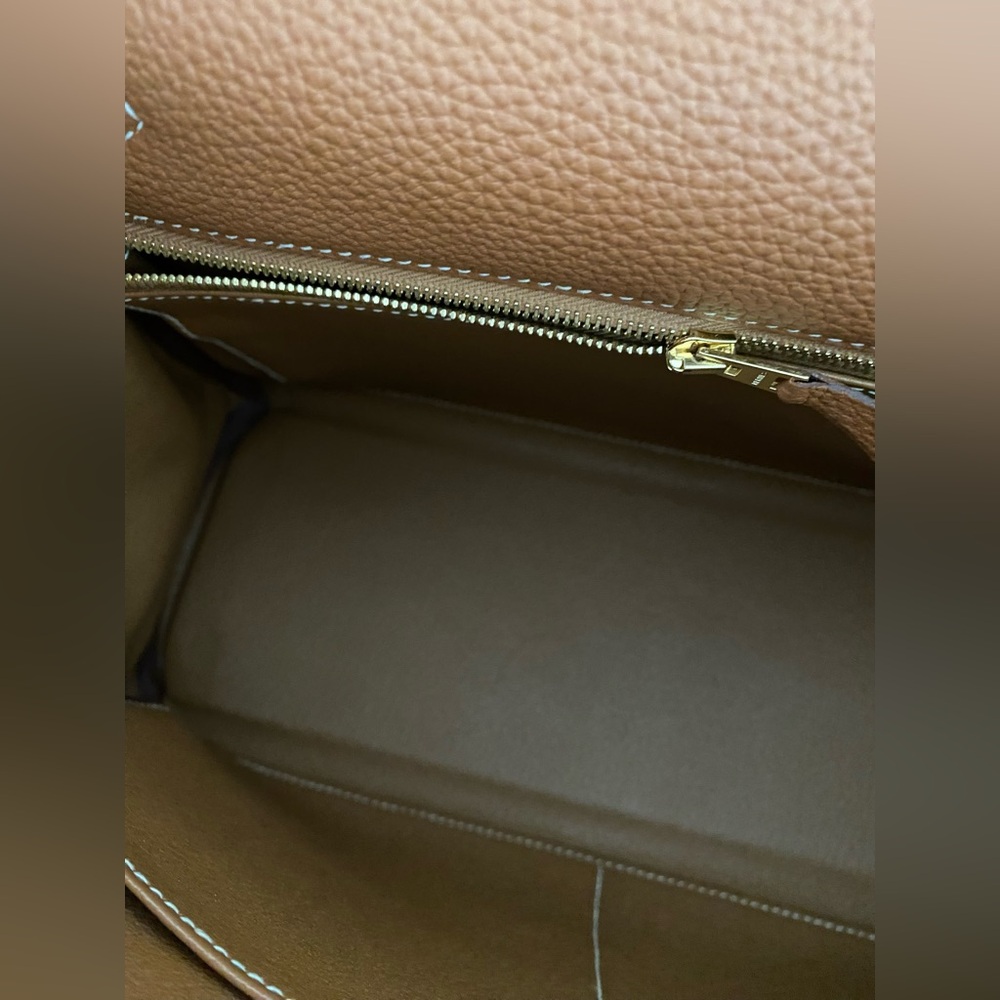 Hermes Kelly Retourne 32 Gold Togo Leather with Gold Hardware 2018 - Picture 13 of 16